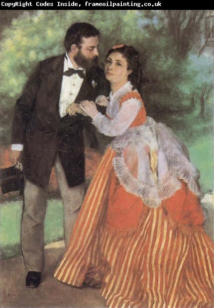 Pierre-Auguste Renoir The Painter Sisley and his Wife